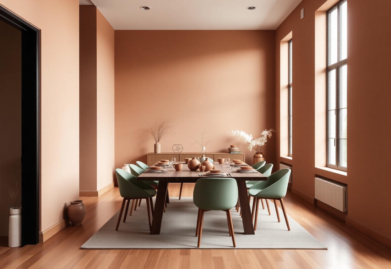 Choosing tableware for a new menu